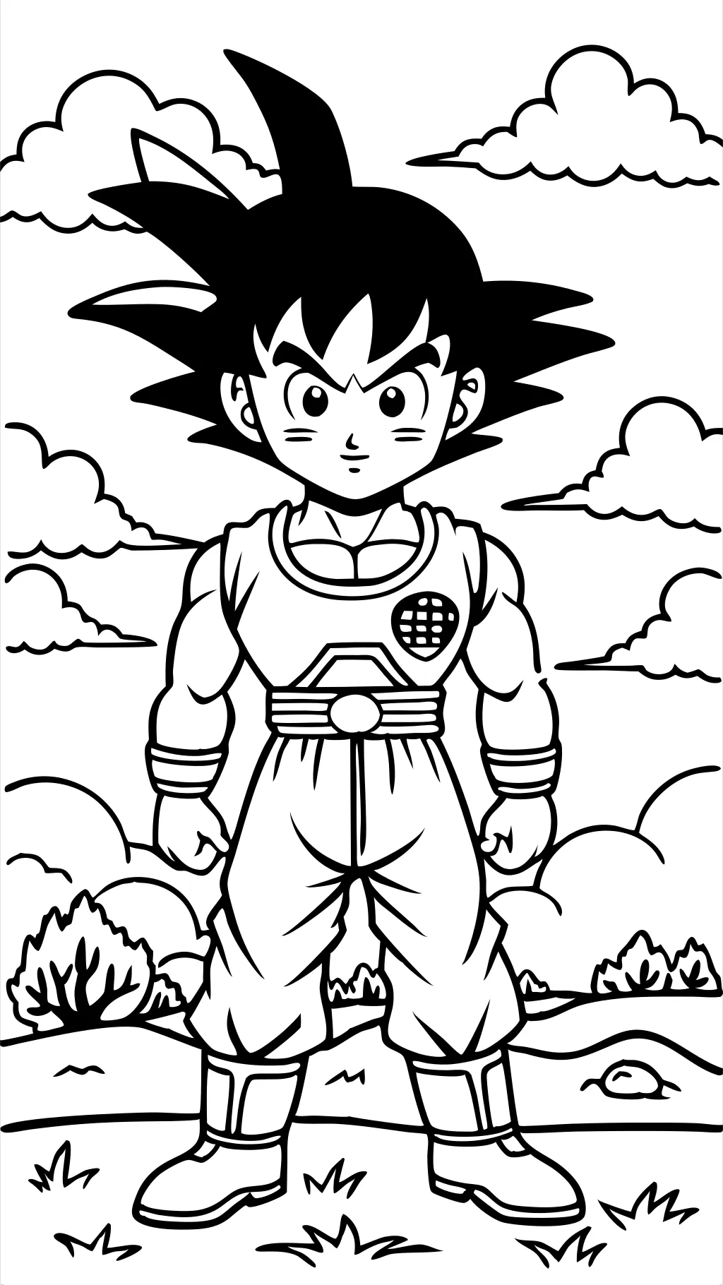 dragon ball coloring pages